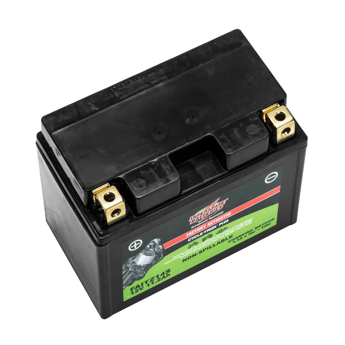 12v 11.2ah Factory Activated Cycle-tron Plus Power Sports Battery