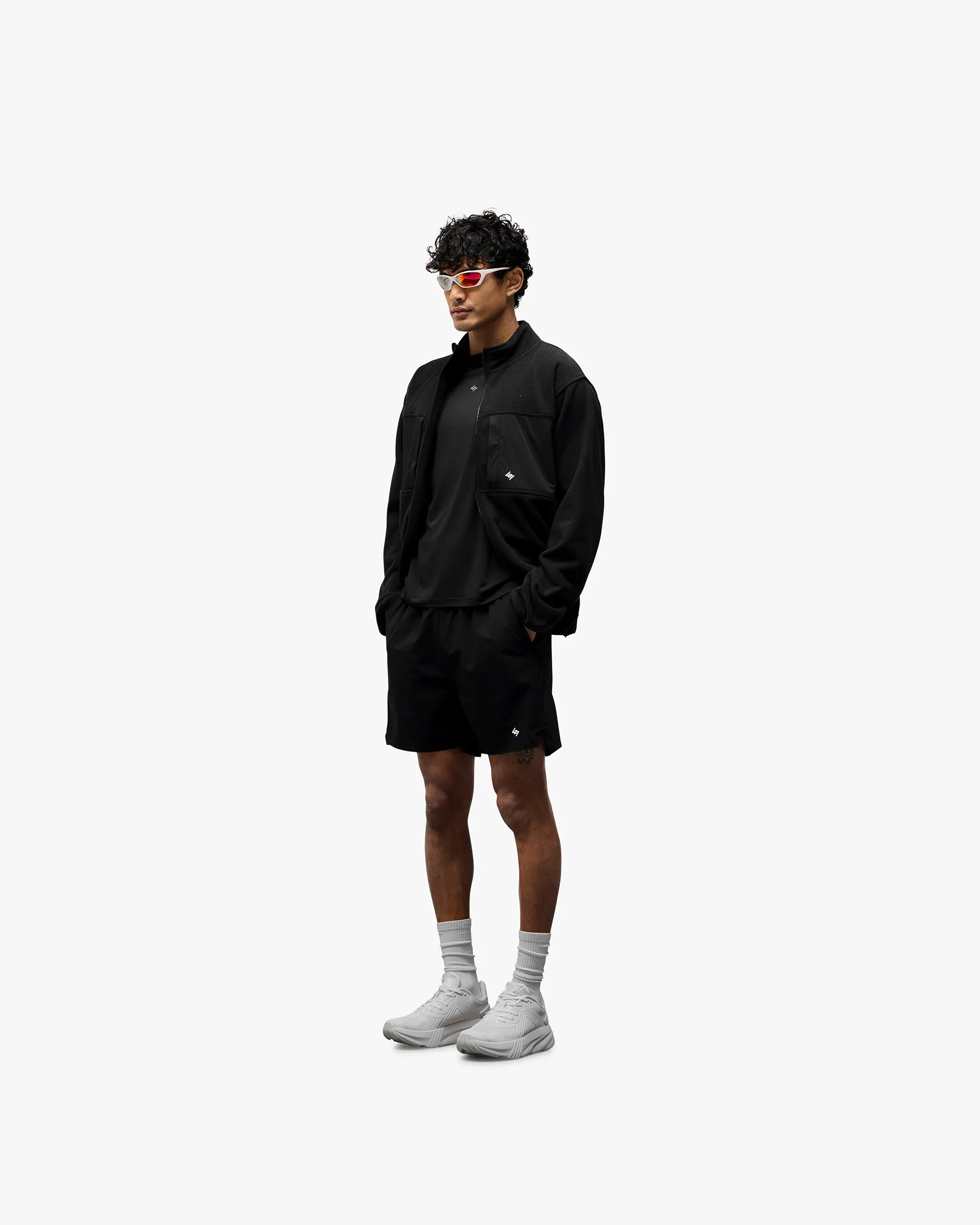 247 Polar Panelled Fleece - Black