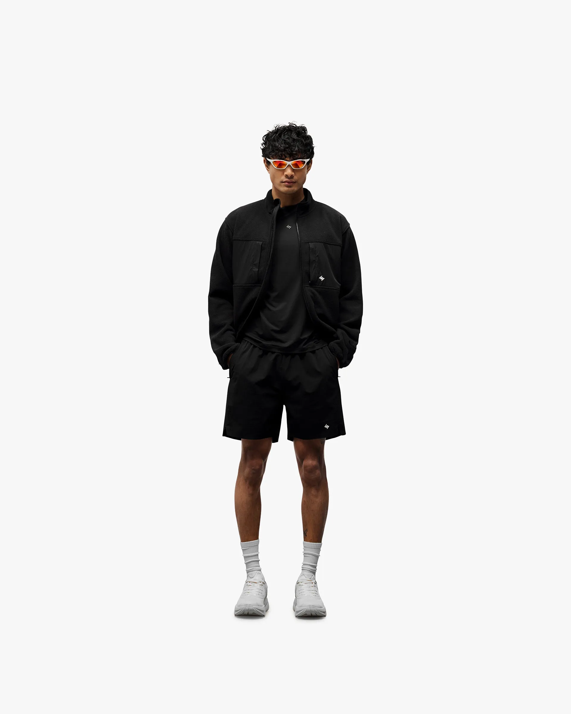 247 Polar Panelled Fleece - Black