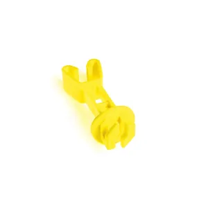 3½ Chain-Link Extender Insulators. Yellow. 25-pack