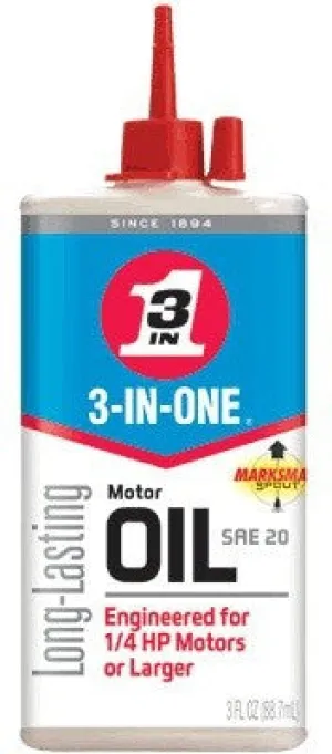 3-In-One Motor Oil. 3oz