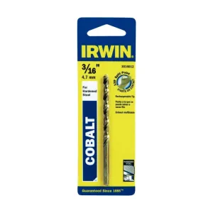 3/16 X 3-1/2 HSS Jobber Length Cobalt Drill Bit