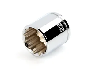 3/8 Inch Drive x 22 mm 12-Point Socket