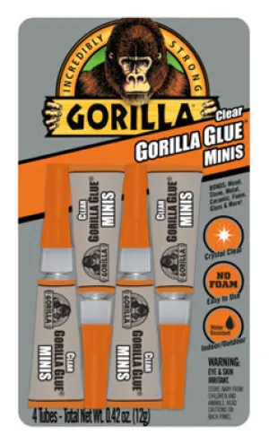 3g Gorilla Glue Minis - CLEAR 4 Pack