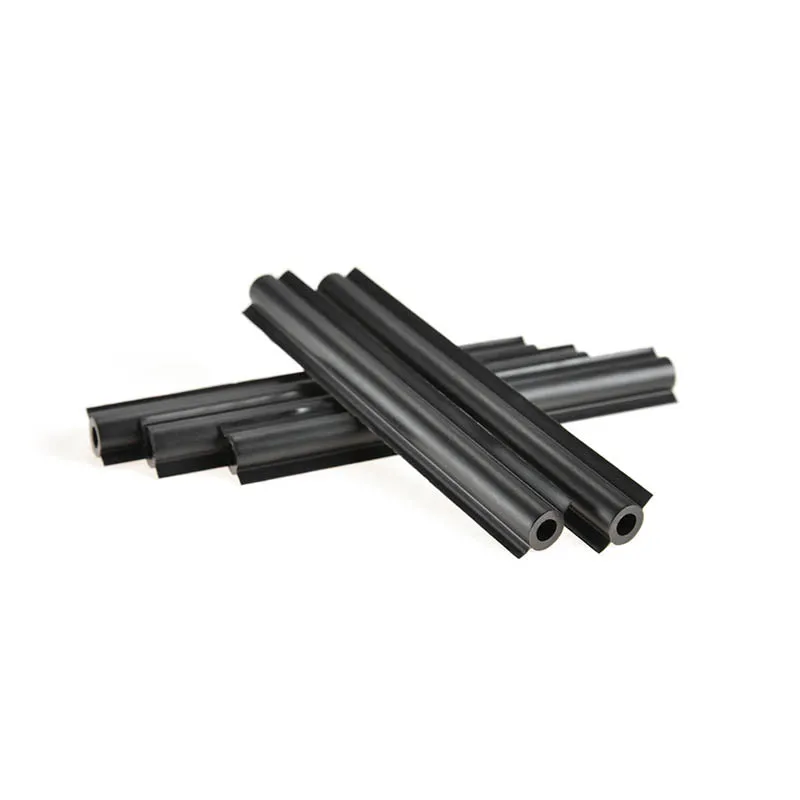 4 Plastic Tube Insulators. 25 pack