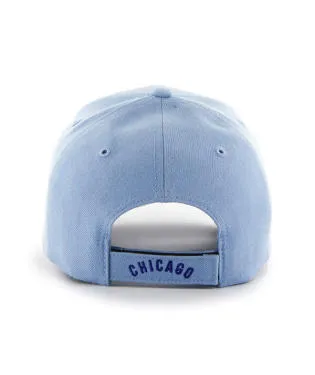 '47 Brand Chicago Cubs Columbia Blue Cooperstown Wool MVP Adjustable hat