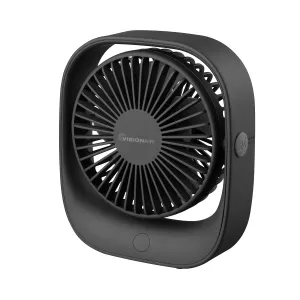 5-inch Rechargeable USB Fan - Black