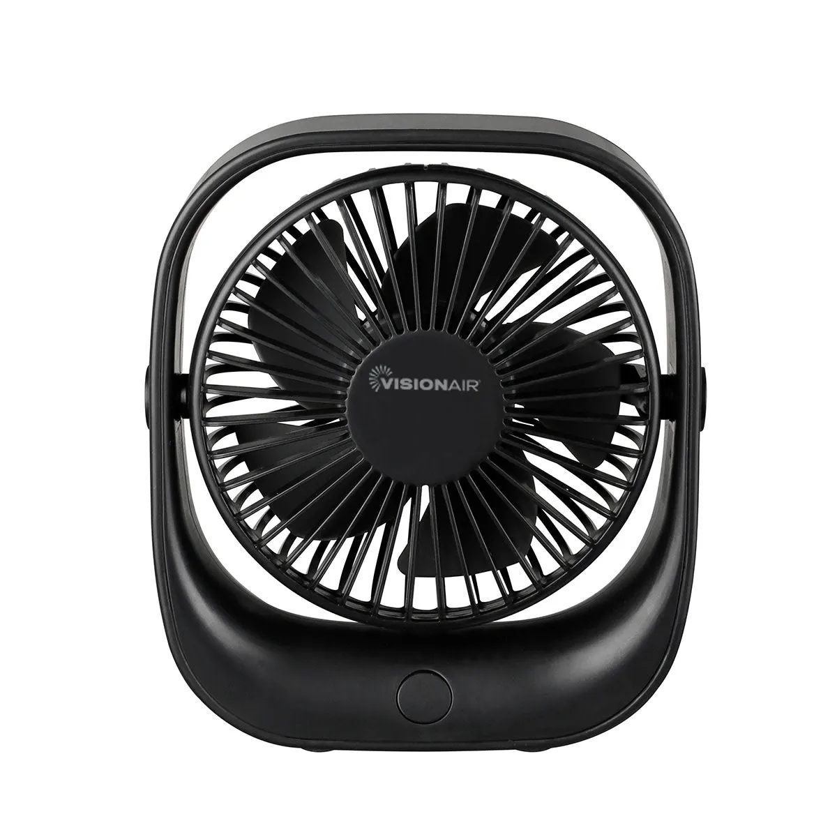 5-inch Rechargeable USB Fan - Black