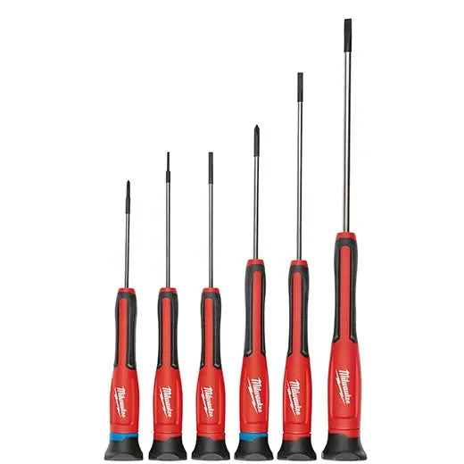 6 Pc Precision Screwdriver Set With Case
