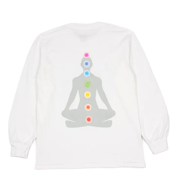 Aura Longsleeve Tee White