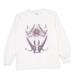 Aura Longsleeve Tee White