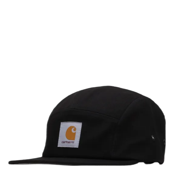 Backley Cap Cotton Canvas Black
