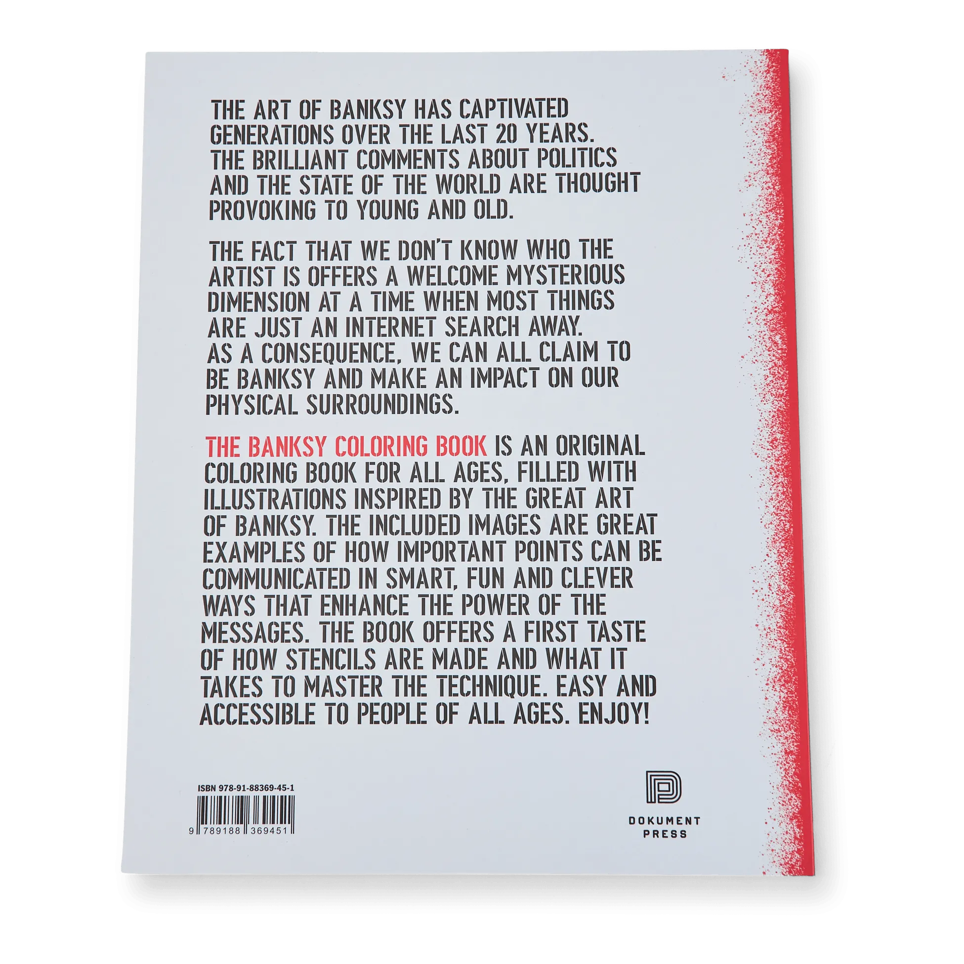Banksy Coloring Book Multi