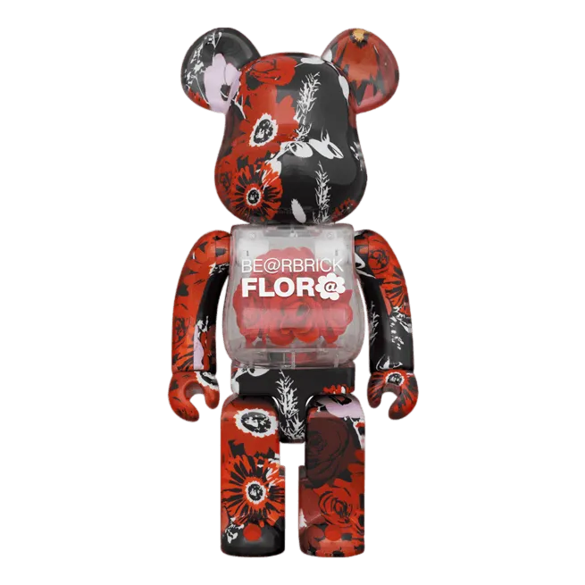 Be@rbrick Flor@ 400% Multi