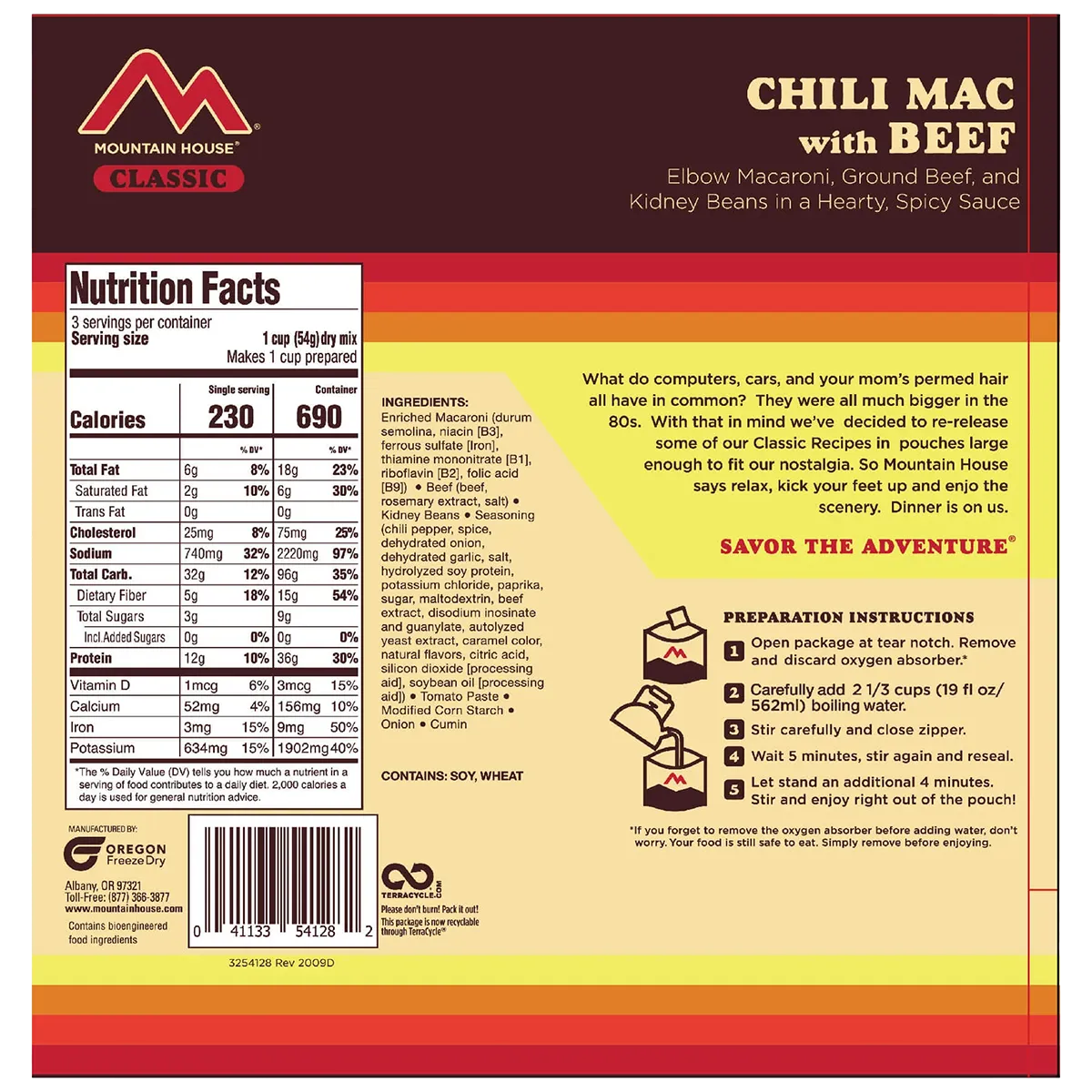 Chili Mac with Beef