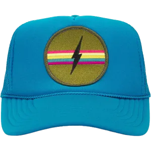 Electric Rainbow Trucker Hat
