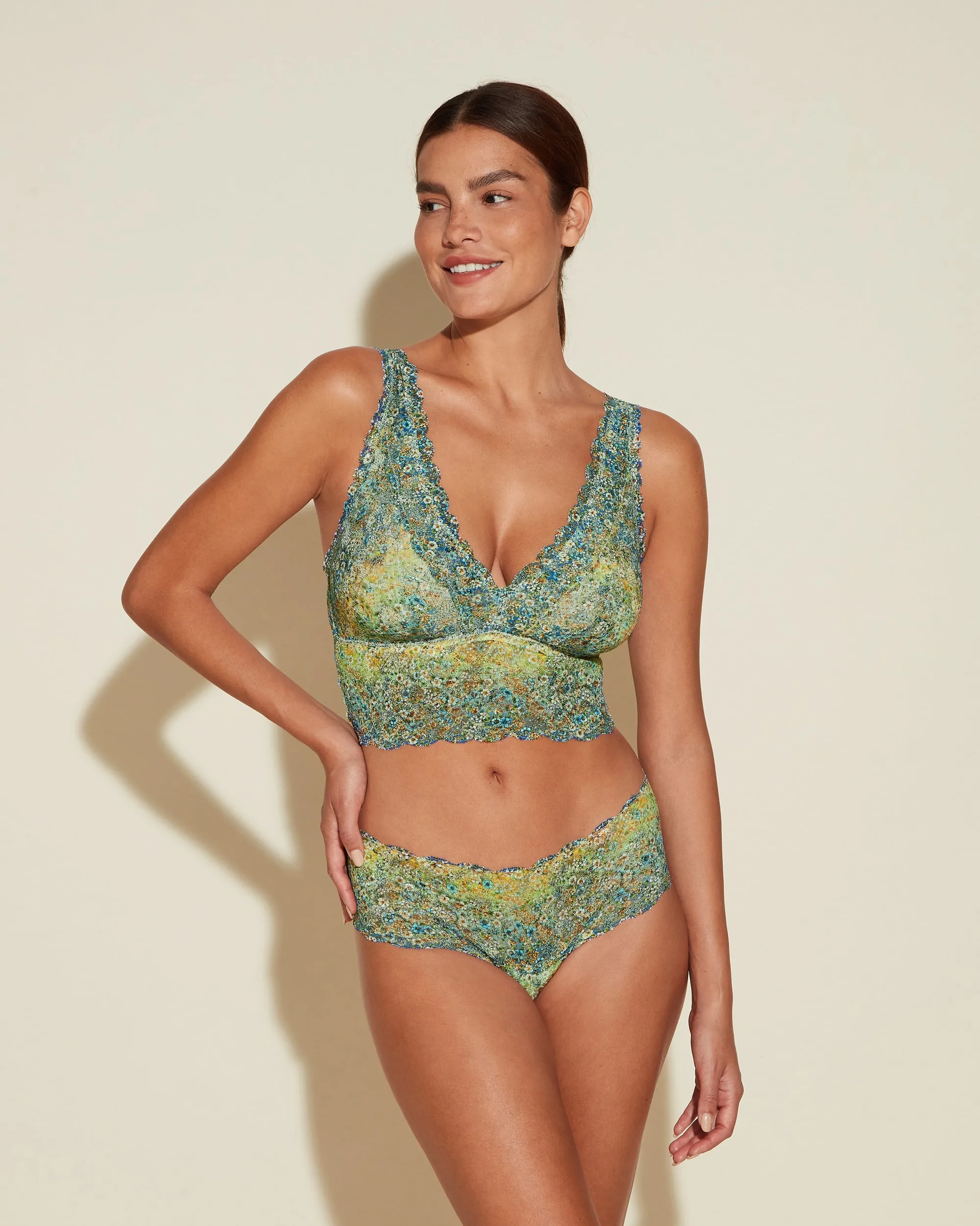 Longline Plungie-Bralette