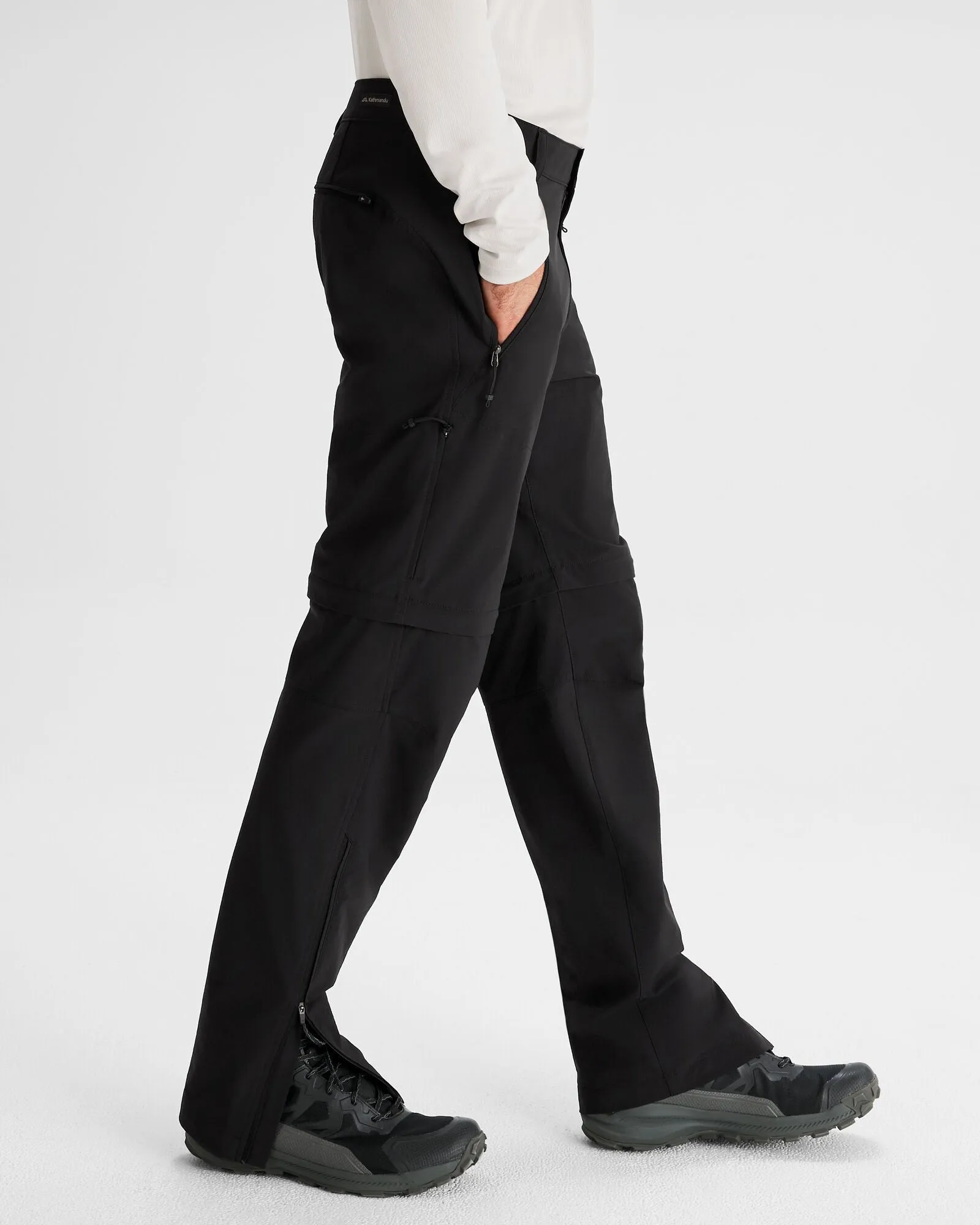 Men's Flinders Convertible Pants - Black