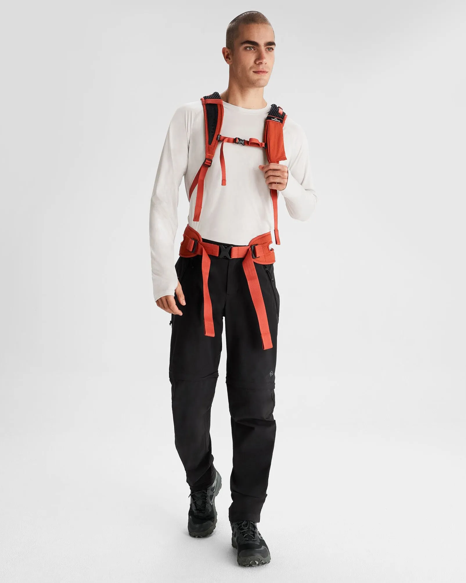 Men's Flinders Convertible Pants - Black