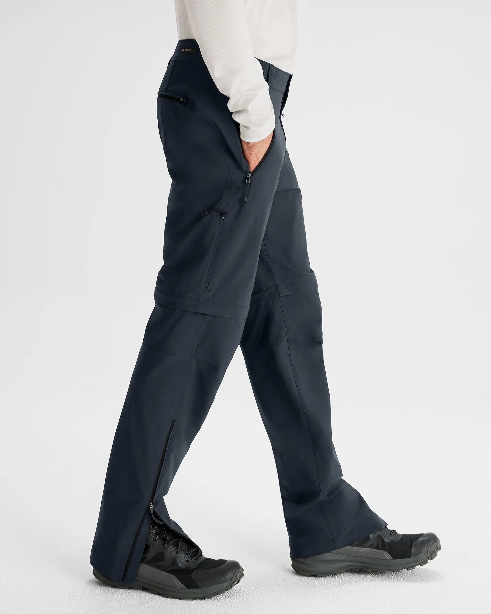 Men's Flinders Convertible Pants - Pure Navy