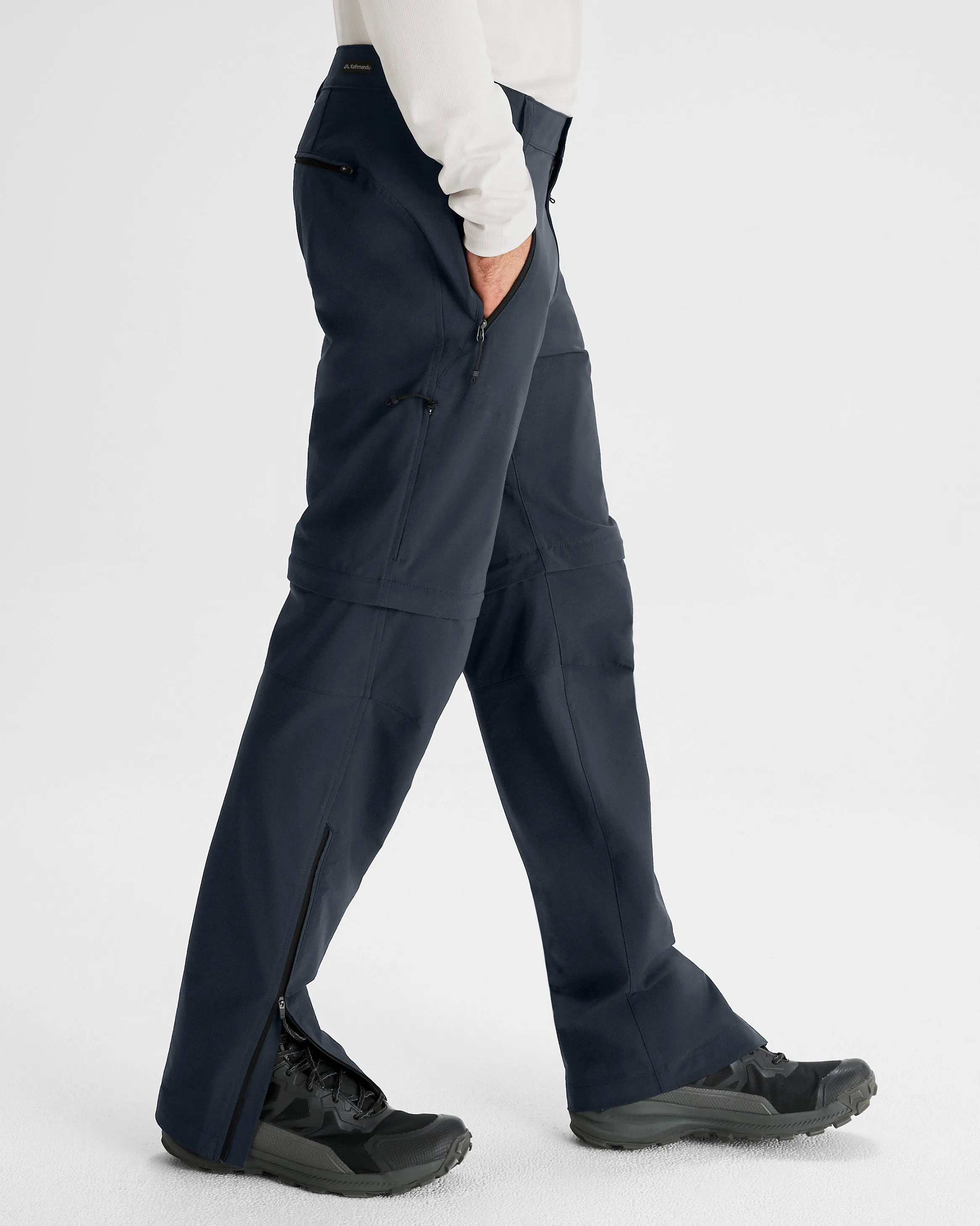 Men's Flinders Convertible Pants - Pure Navy