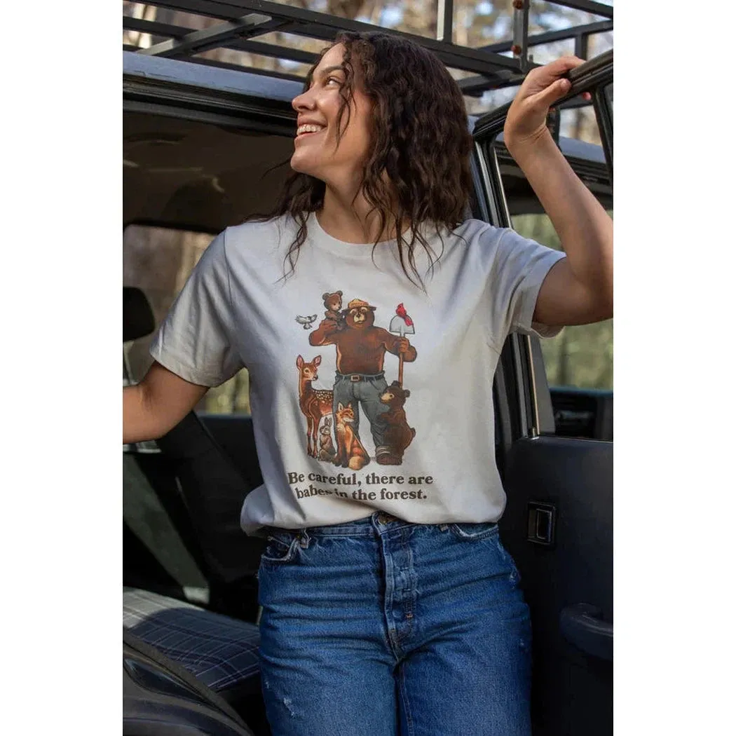 The Landmark Project Babes in the Forest Unisex Short Sleeve Tee