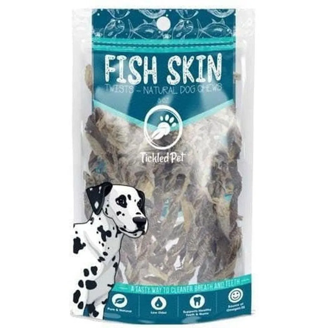 Tickled Pet Wild Icelandic Codfish Skin Twist 2 Oz