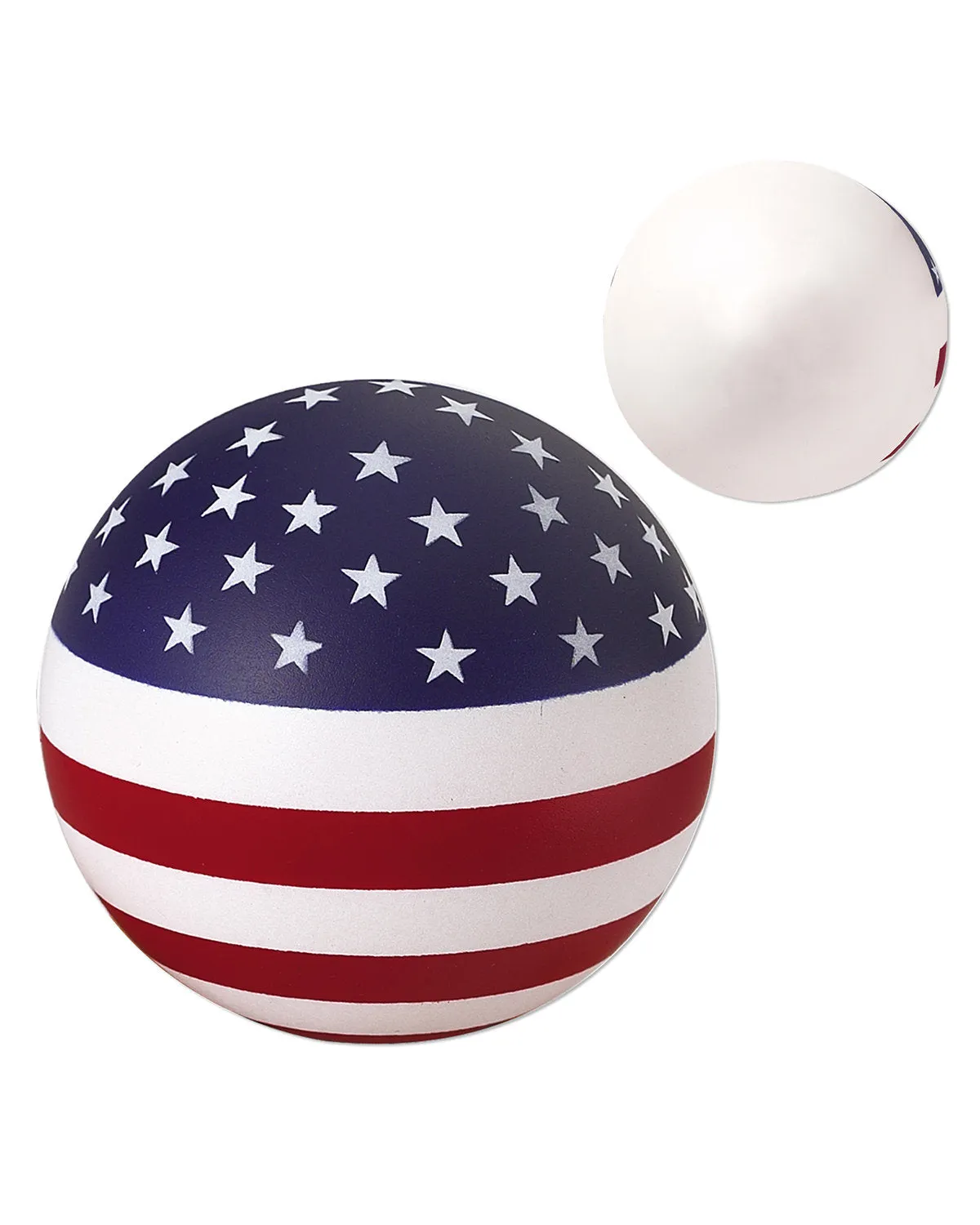Usa Patriotic Round Ball Stress Reliever