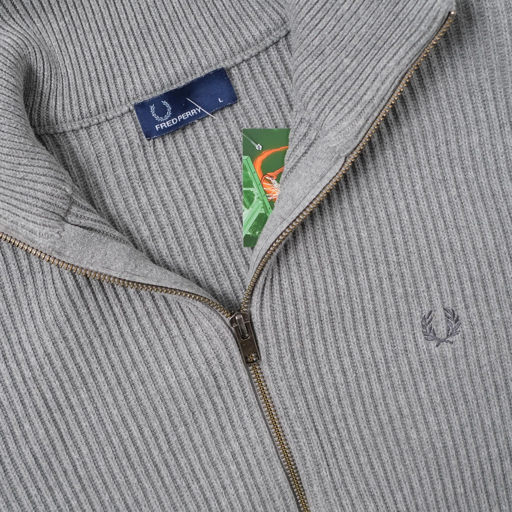 Vintage Fred Perry Sweat Jacket Large