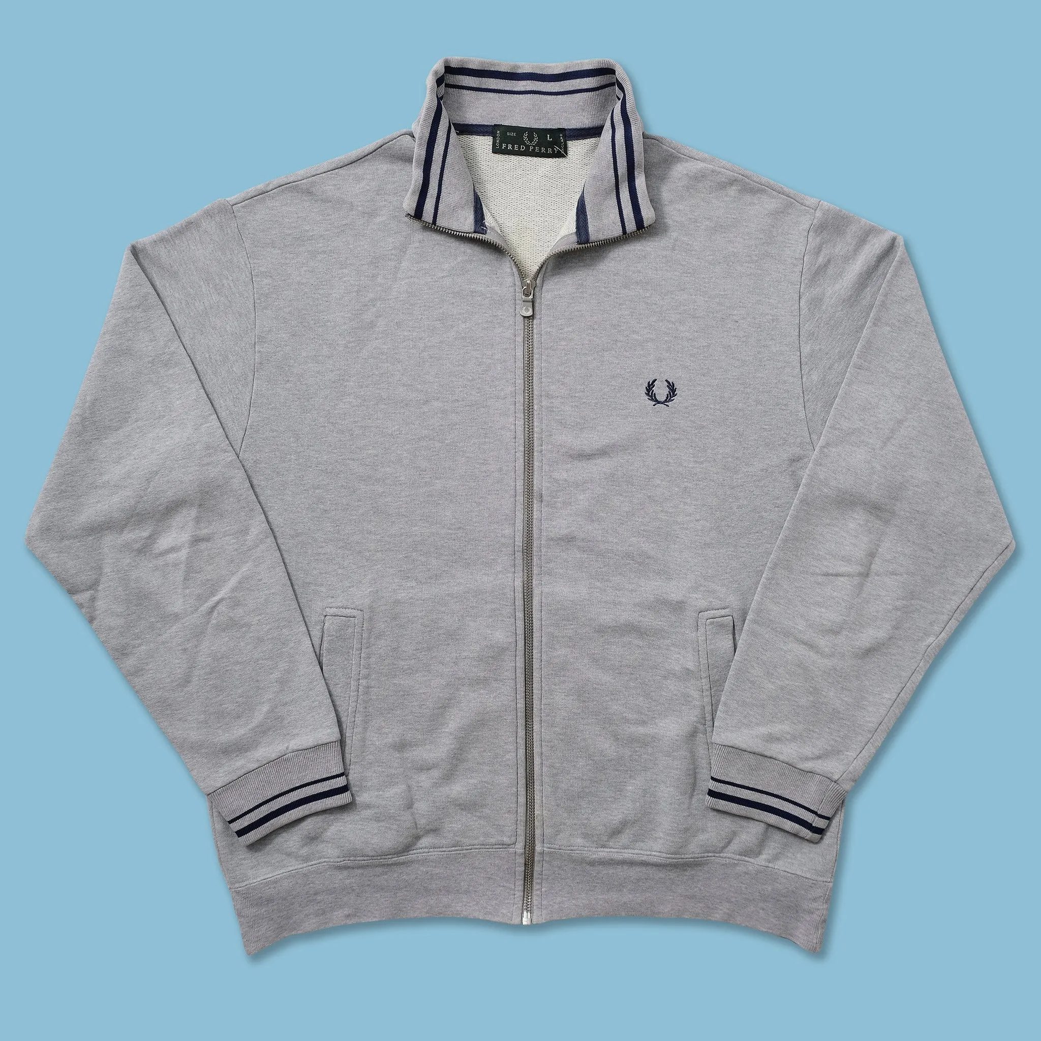 Vintage Fred Perry Sweat Jacket Large